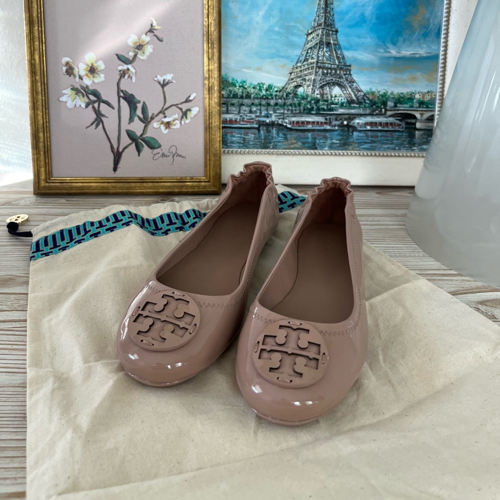 Tory Burch Minnie Travel Ballet flats BRAND NEW NEVER WORN